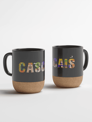 Caneca Cerâmica Mate Cortiça - Cascais