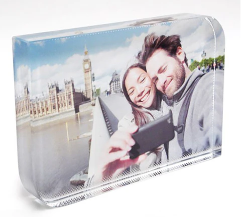 Vidro Plexiglass rectangular 15x10cm