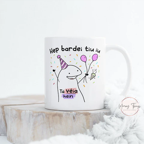 Caneca Coleção Hep bardei tiu iu