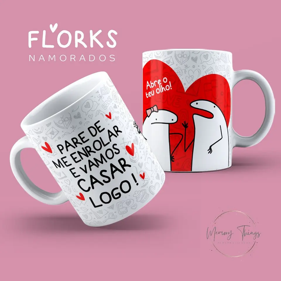 Caneca Flork  Abre teu olho! 1