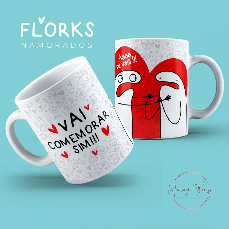 Caneca Flork  Vai namorar SIM!!! 1