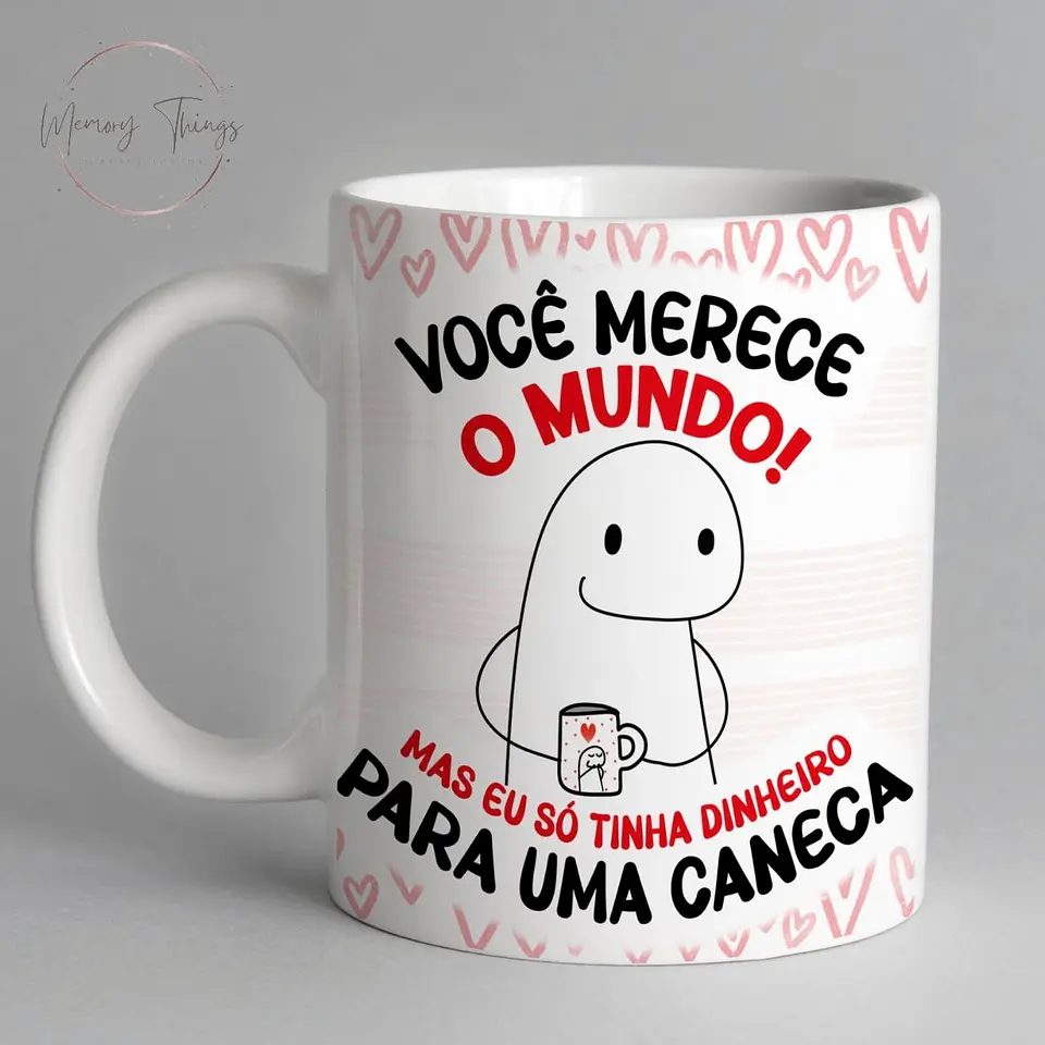Flork Mug You deserve the world  1
