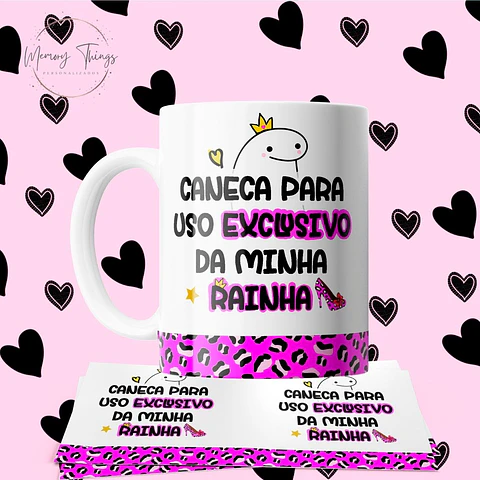 Caneca Flork  Caneca exclusiva da Minha Rainha