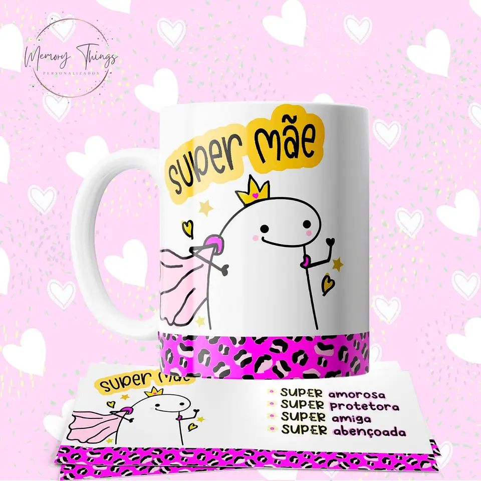 Caneca Flork  Super Mãe 1