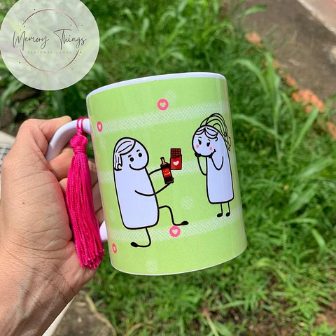 Caneca Flork  Romantico