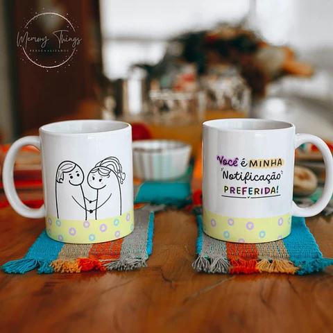Caneca Flork - Voce é  minha notificação preferida