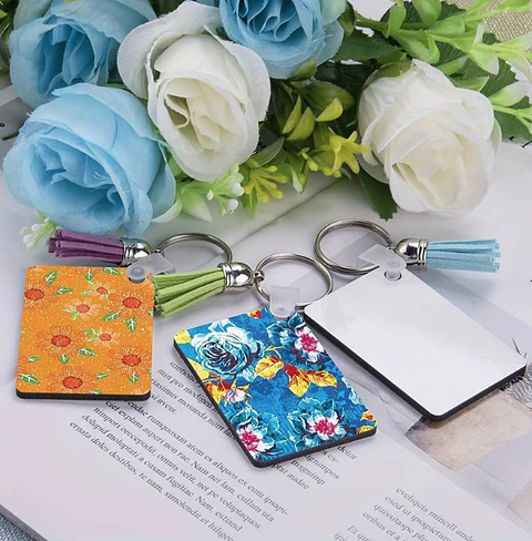 MDF Key Holder 2 Sides 6X4CM