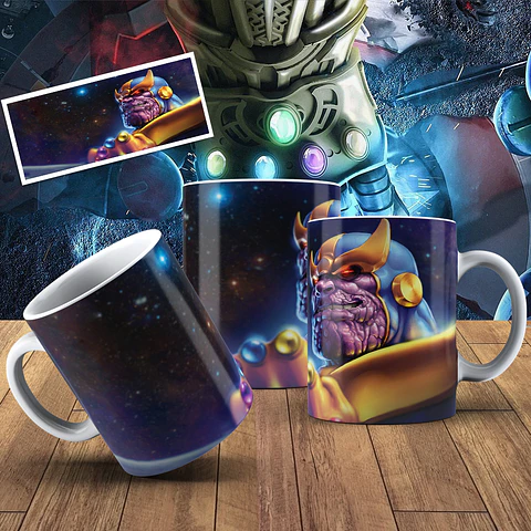 Super Heroes Mug - Thanus