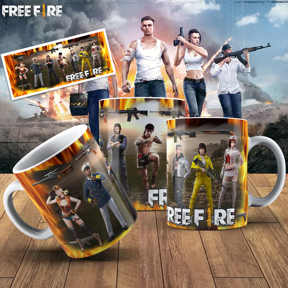 Taza - FreeFire 1
