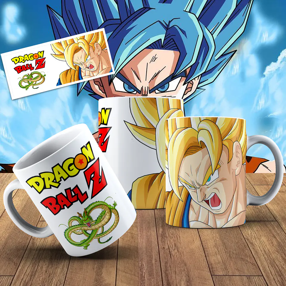 Taza para amantes del anime - Dragon Ball Z 1