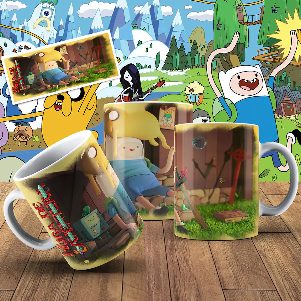 Caneca Animes Lovers - Hora de Aventuras  1