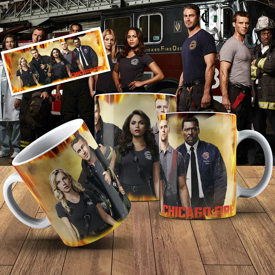 Caneca Geek Lovers - Chicago Fire 1