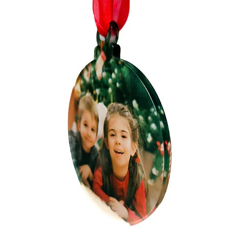 Pendente para Árvore de Natal Redondo