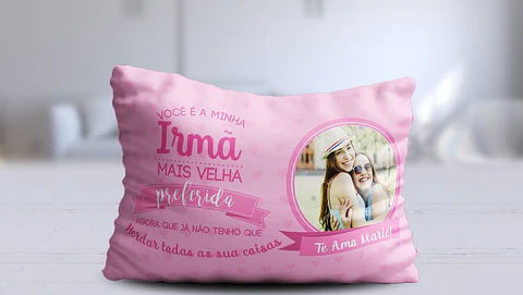 Almohada de hermana mayor 