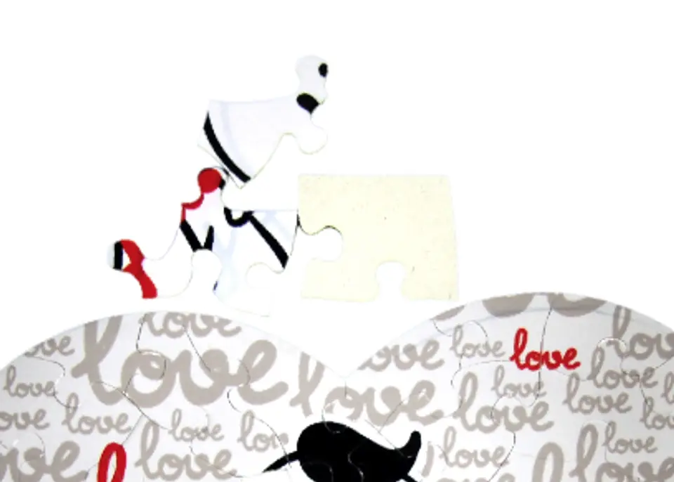 Heart Shape Puzzle 2