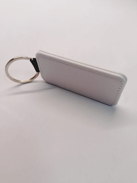 PU Keychain 2 Sides - Rectangular