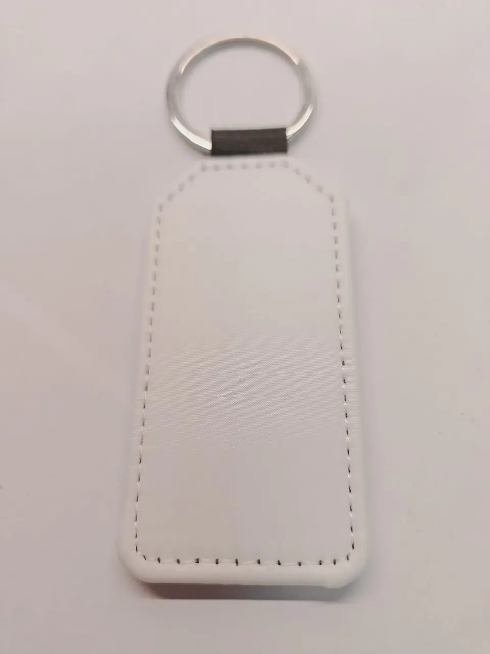 Llavero de PU de dos caras - Rectangular 2 1