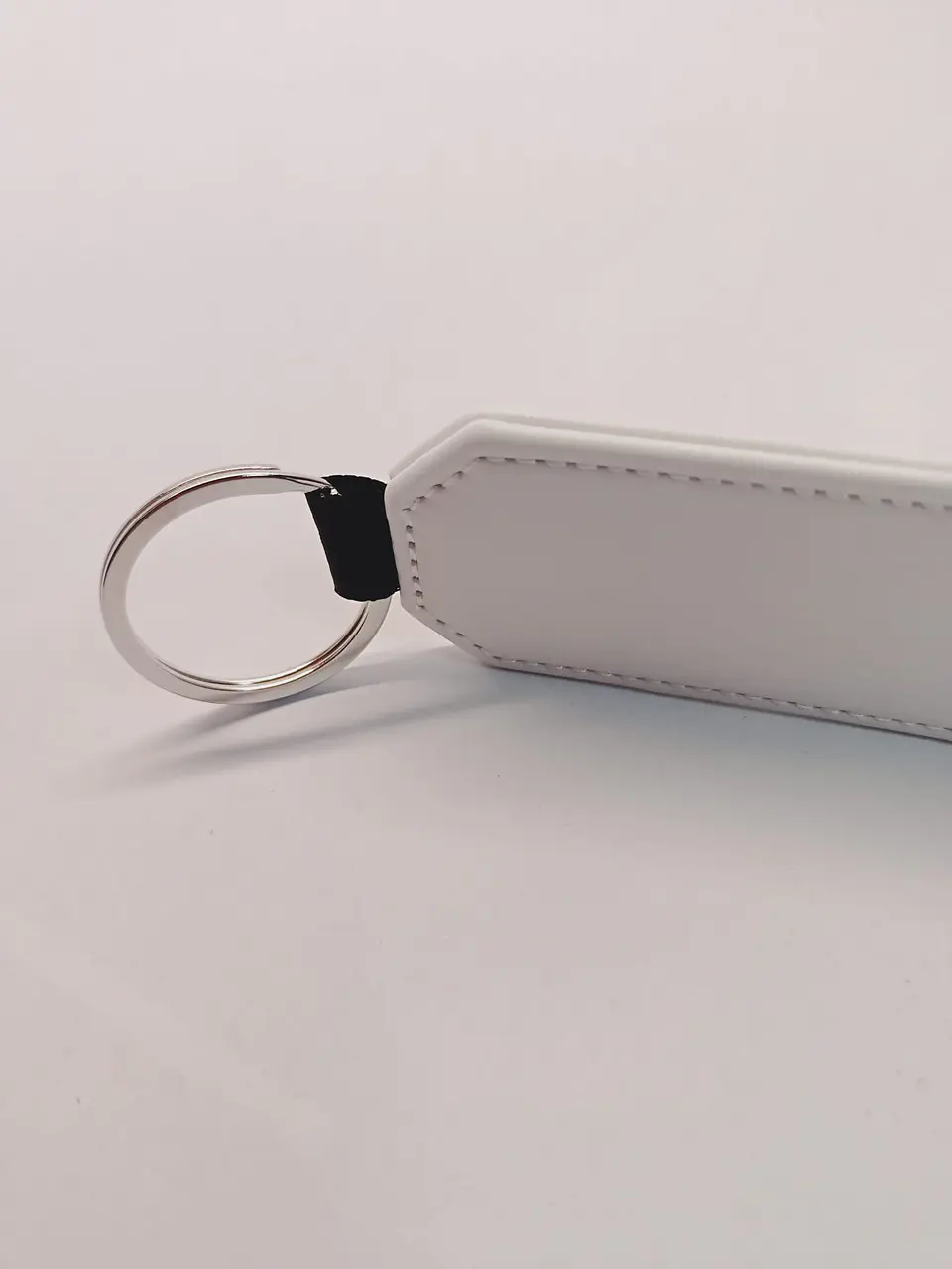 Llavero de PU de dos caras - Rectangular 2 3