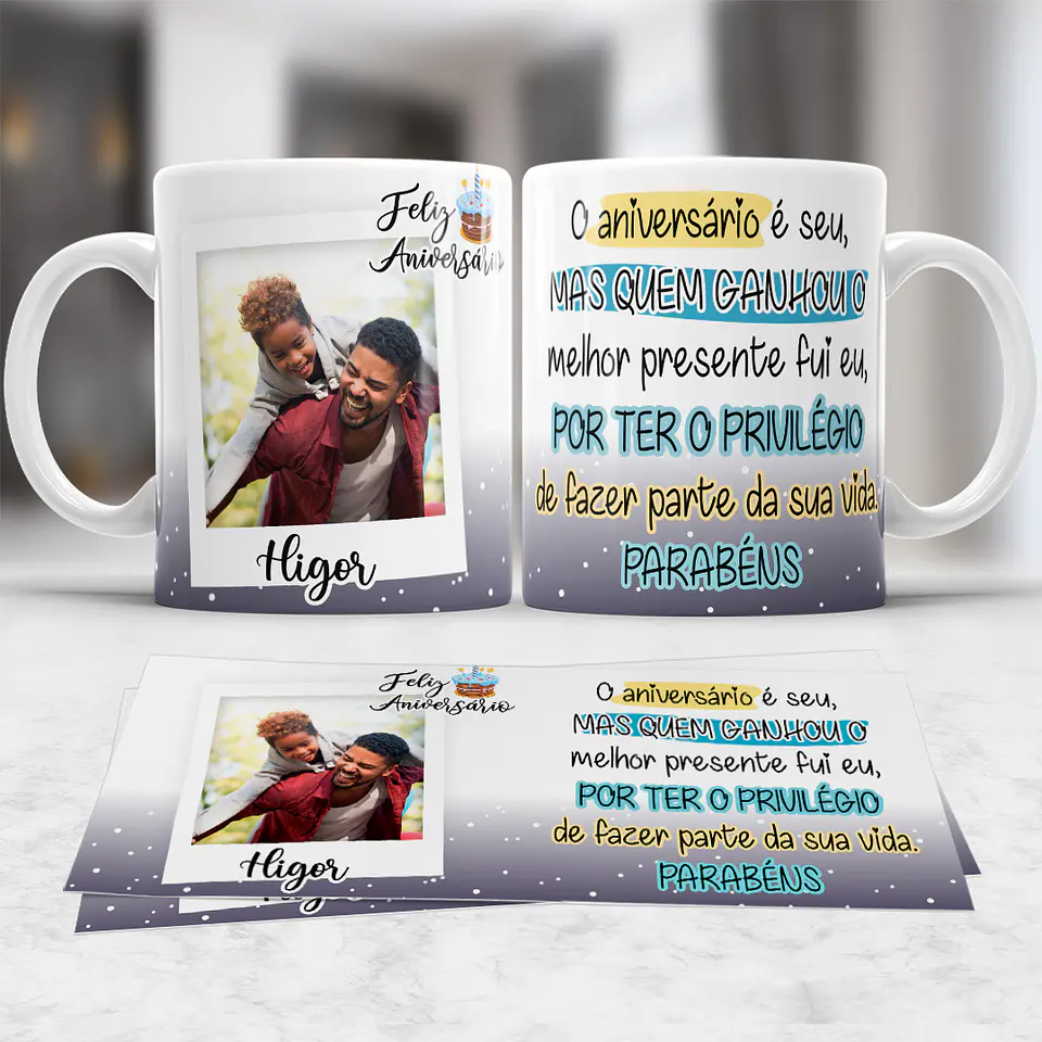 Taza Colección Aniversario con Foto  1
