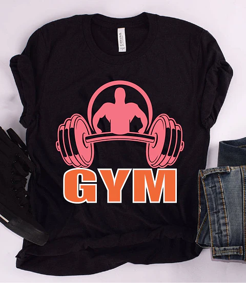 Camiseta de gimnasio