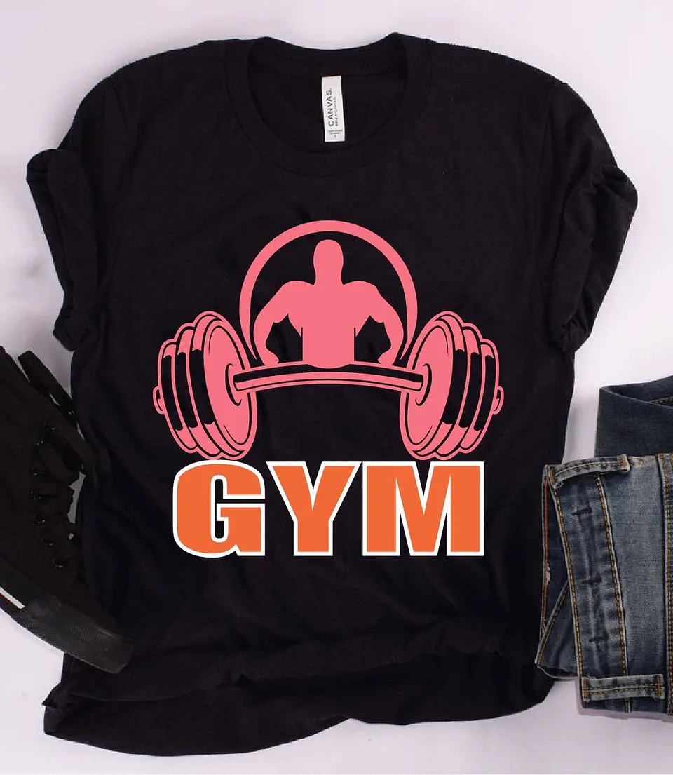 Camiseta de gimnasio 1