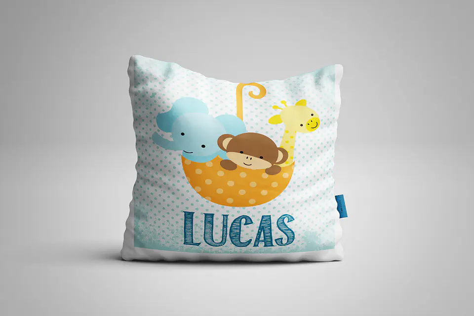 Almofada Animais com Nome  1