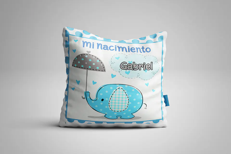 Almohada de nacimiento de elefante 1