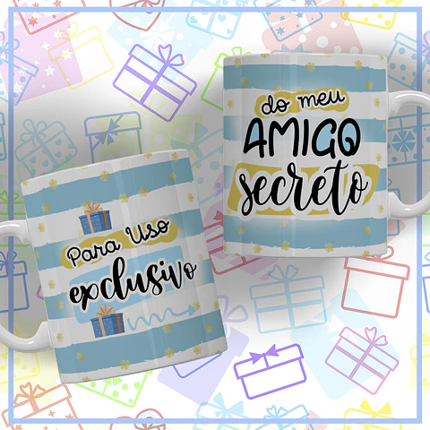 Caneca Coleção Amigo Secreto