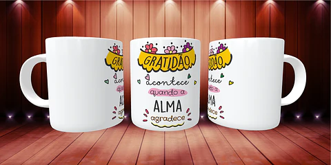 Gratitude Mug It happens when the soul gives thanks