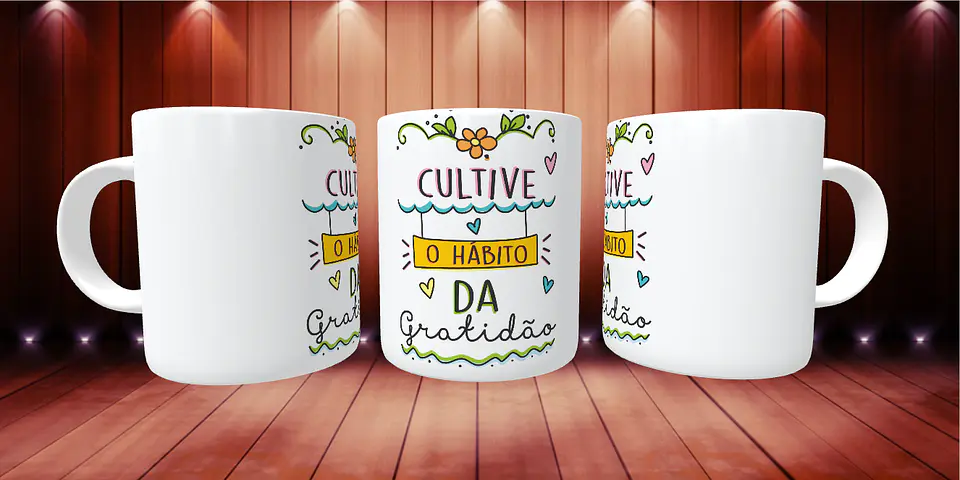 Cultiva el hábito de la gratitud Taza 1