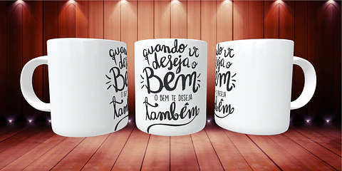 Mug when you wish good, good wishes you too
