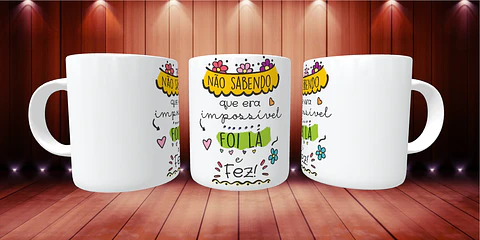 Mug, not knowing it was impossible, went there and did it