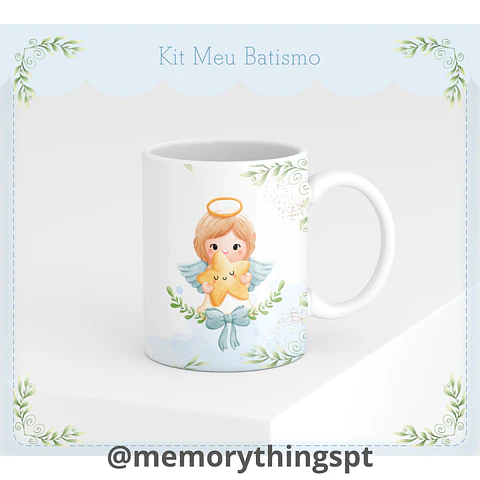 Taza de bautismo de estrella