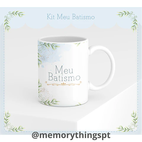 Taza de Bautismo Mi Bautismo