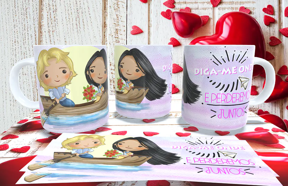 Caneca Coleção Princesas 1
