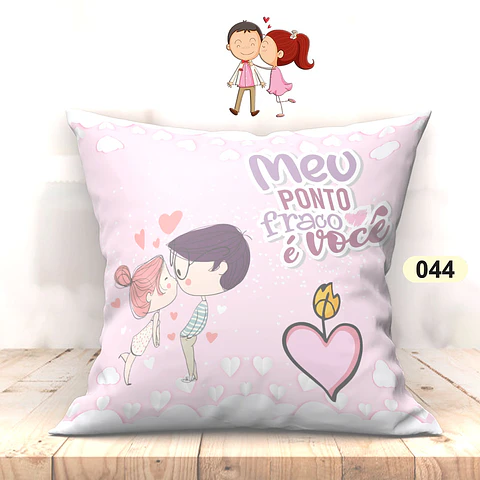 Almohada de San Valentín Mi punto débil eres tú