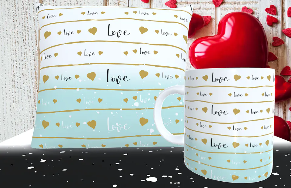 Cushion + Mug Pack  4