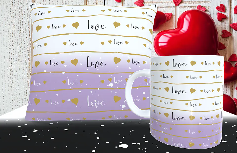 Cushion + Mug Pack  6