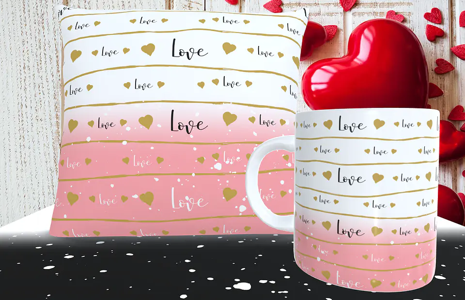 Cushion + Mug Pack  8