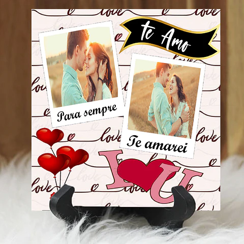 Valentine Tile I will always love you