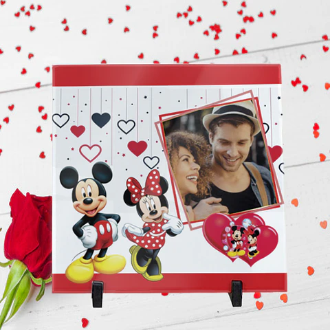 Mickey and Minnie tile