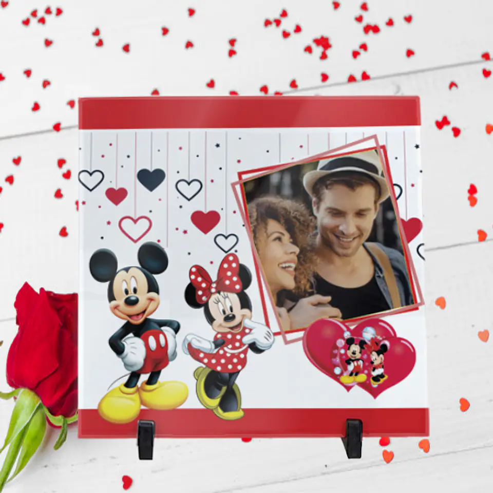 Azulejo mickey e minnie 1