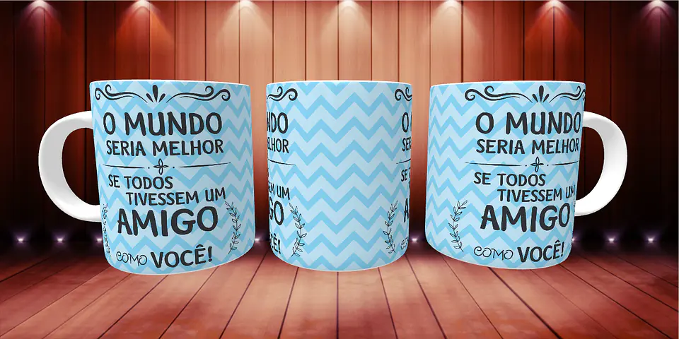 Taza Amigos El mundo sería un lugar mejor 1