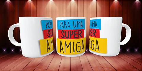 Caneca Amigos - Para uma SUPER amiga