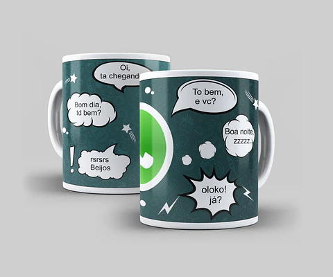 Caneca Amigos - Whats App