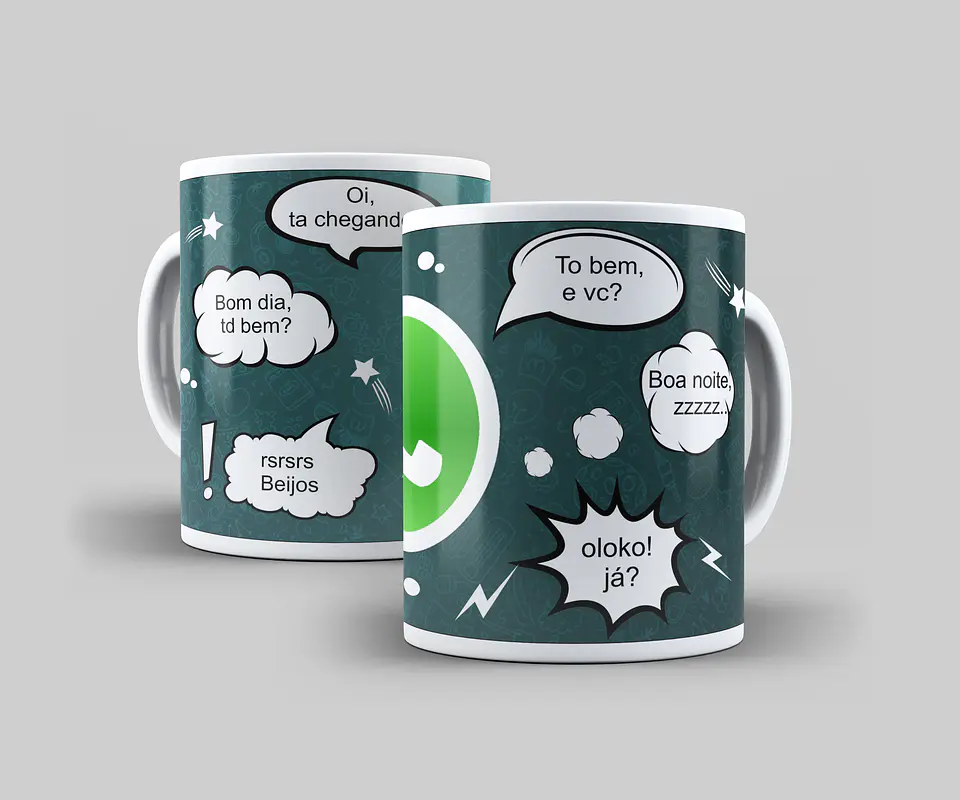 Caneca Amigos - Whats App 1