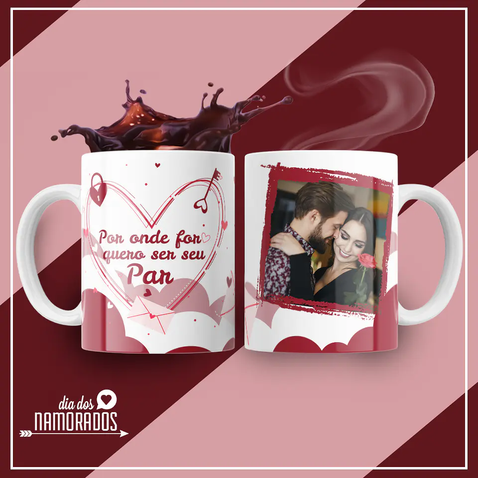 Wherever You Go I Want to Be Your Partner Mug  1