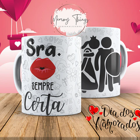 Caneca Sra. Sempre Certa