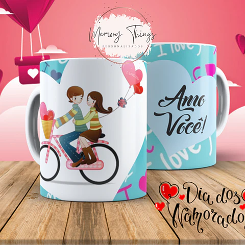 Caneca Amo Você!