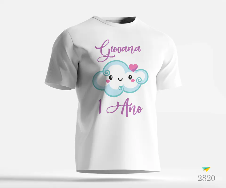 Cloud Birthday T-Shirt 1